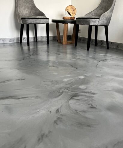 Pigment métallique pour la résine effet marbre